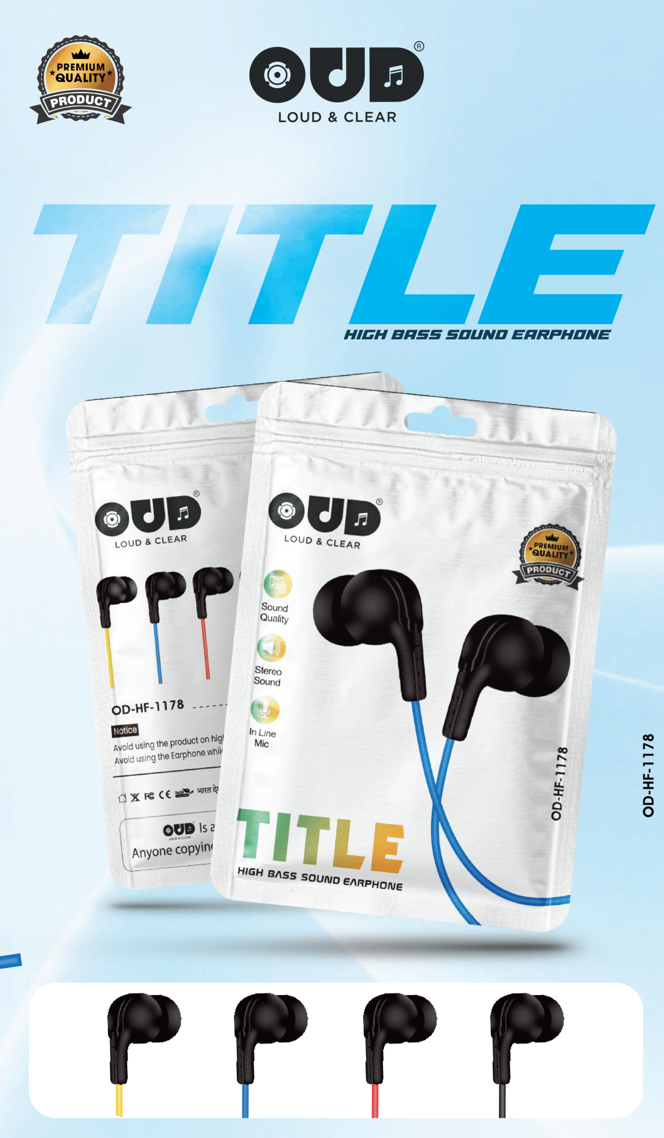 OUD Classic Earphone TITLE