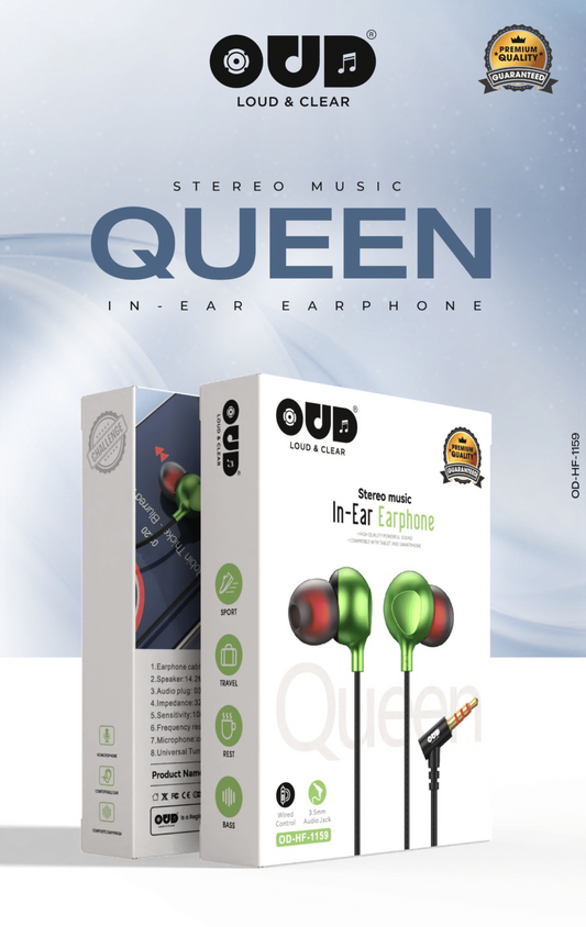 OUD Challenge Earphone QUEEN