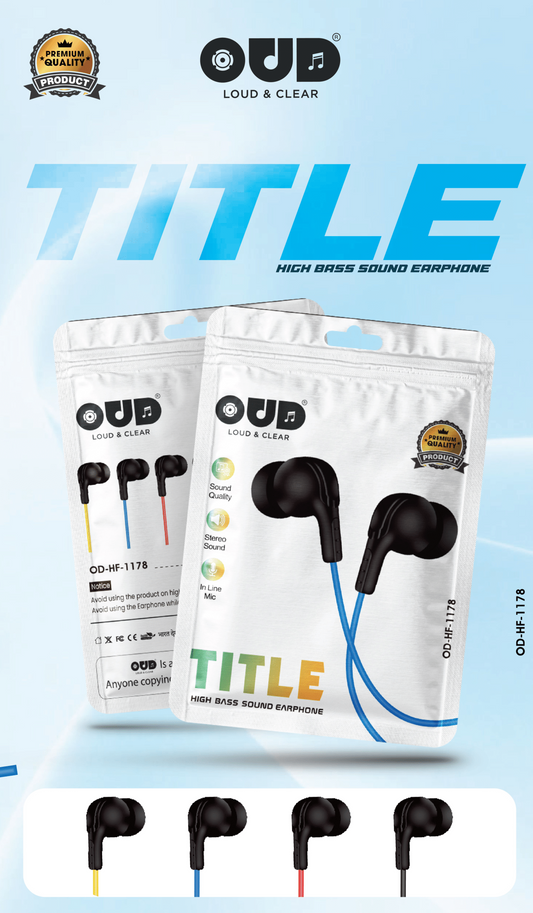 OUD Classic Earphone TITLE