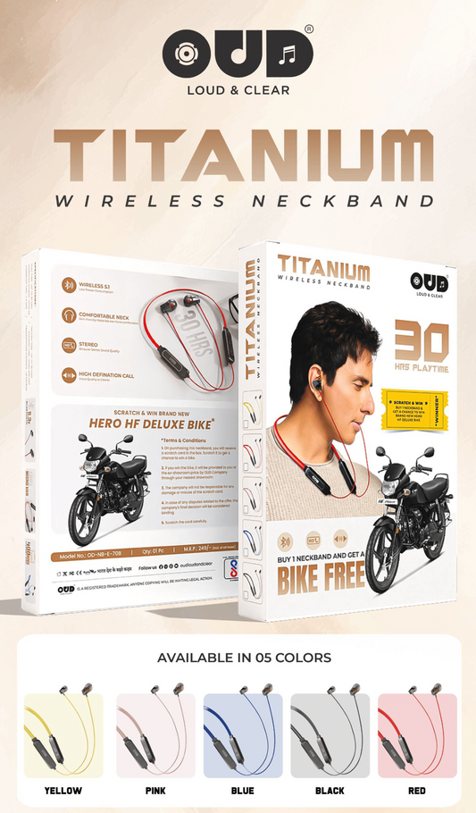 OUD Classic Neckband TITANIUM