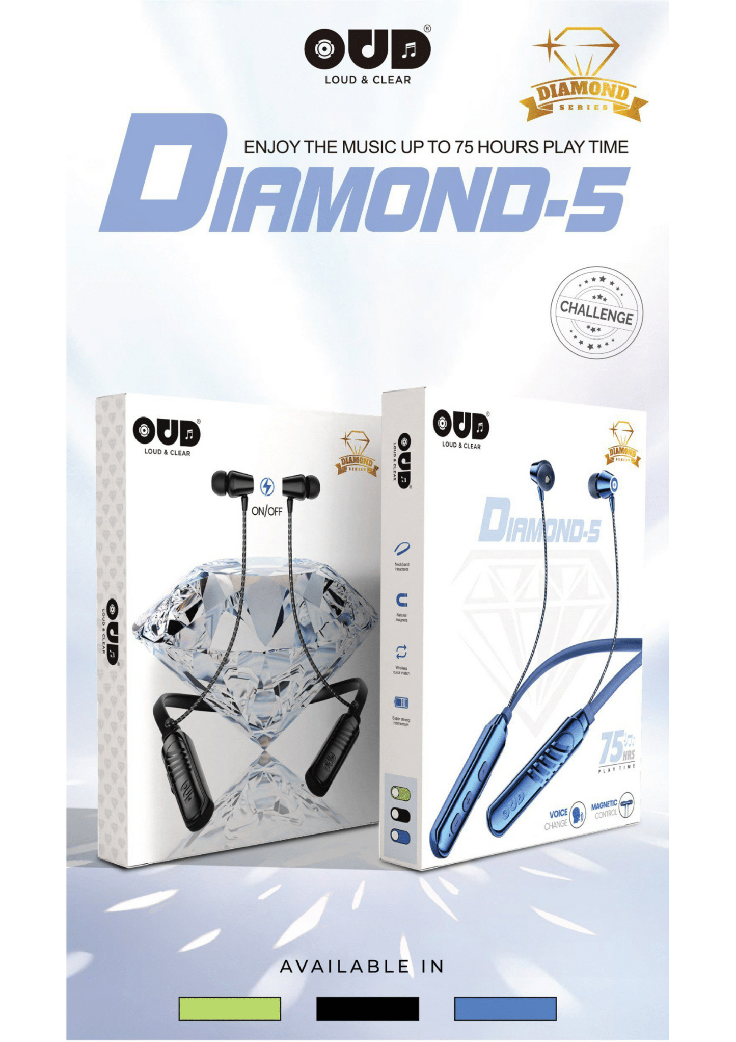 OUD Challenge DIAMOND-5 Neckband