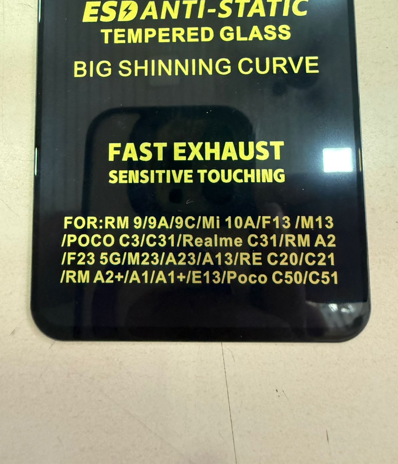 Tempered Glass ESD REALME