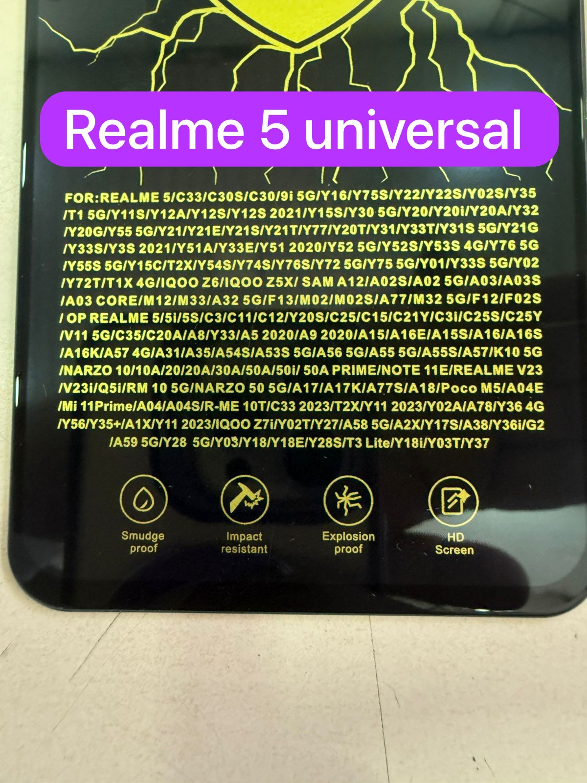 Tempered Glass ESD IQOO