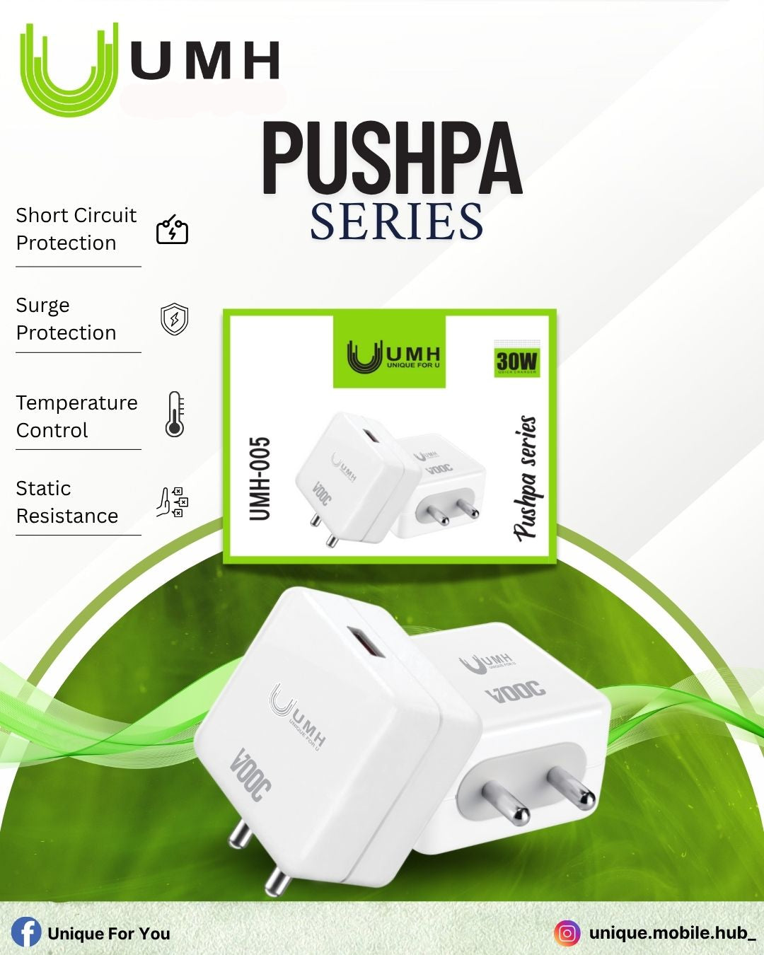 UMH Charger PUSHPA 30W